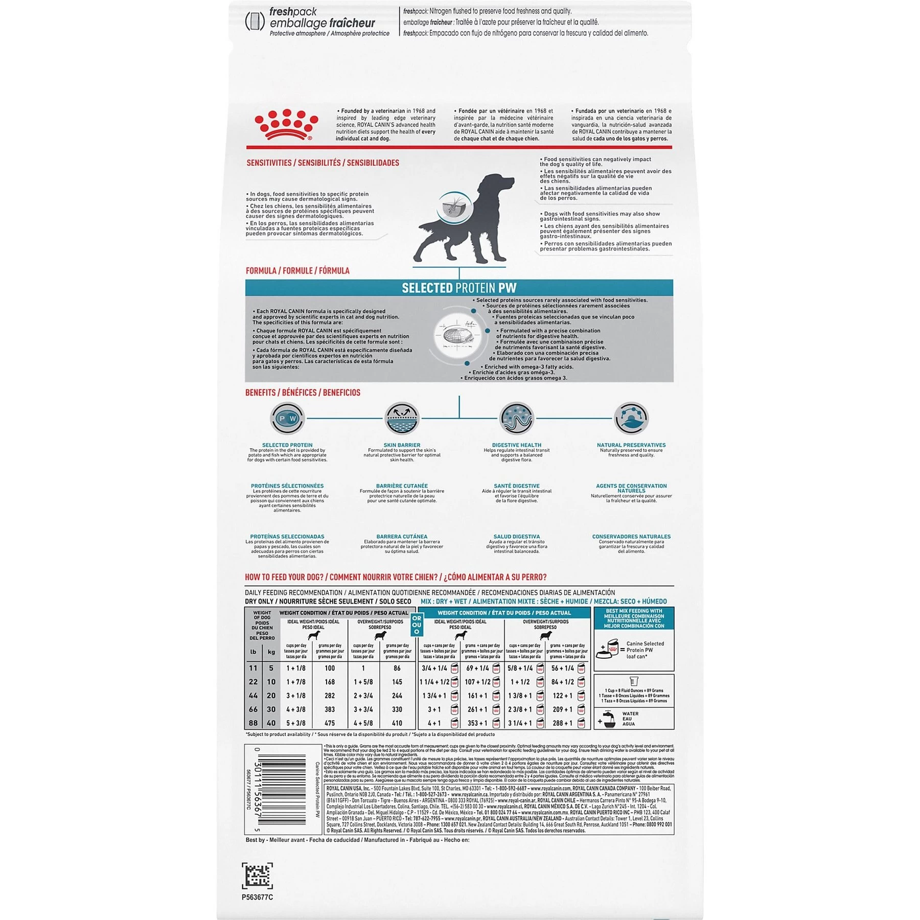 Royal Canin Veterinary Diet Adult Selected Protein PW Dry Dog Food - Image 2