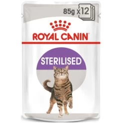 Royal Canin Sterilised Adult In Gravy Wet Cat Food Pouches