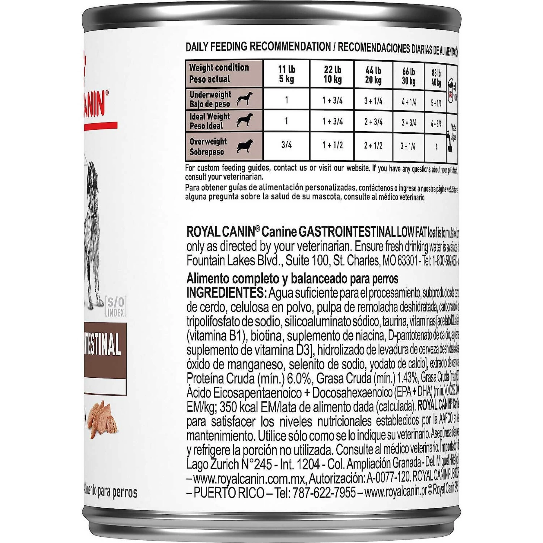 Royal Canin Veterinary Diet Adult Gastrointestinal Low Fat Loaf Canned Dog Food & Royal Canin Veterinary Diet Adult Gastrointestinal Low Fat Dry Dog Food - Image 3