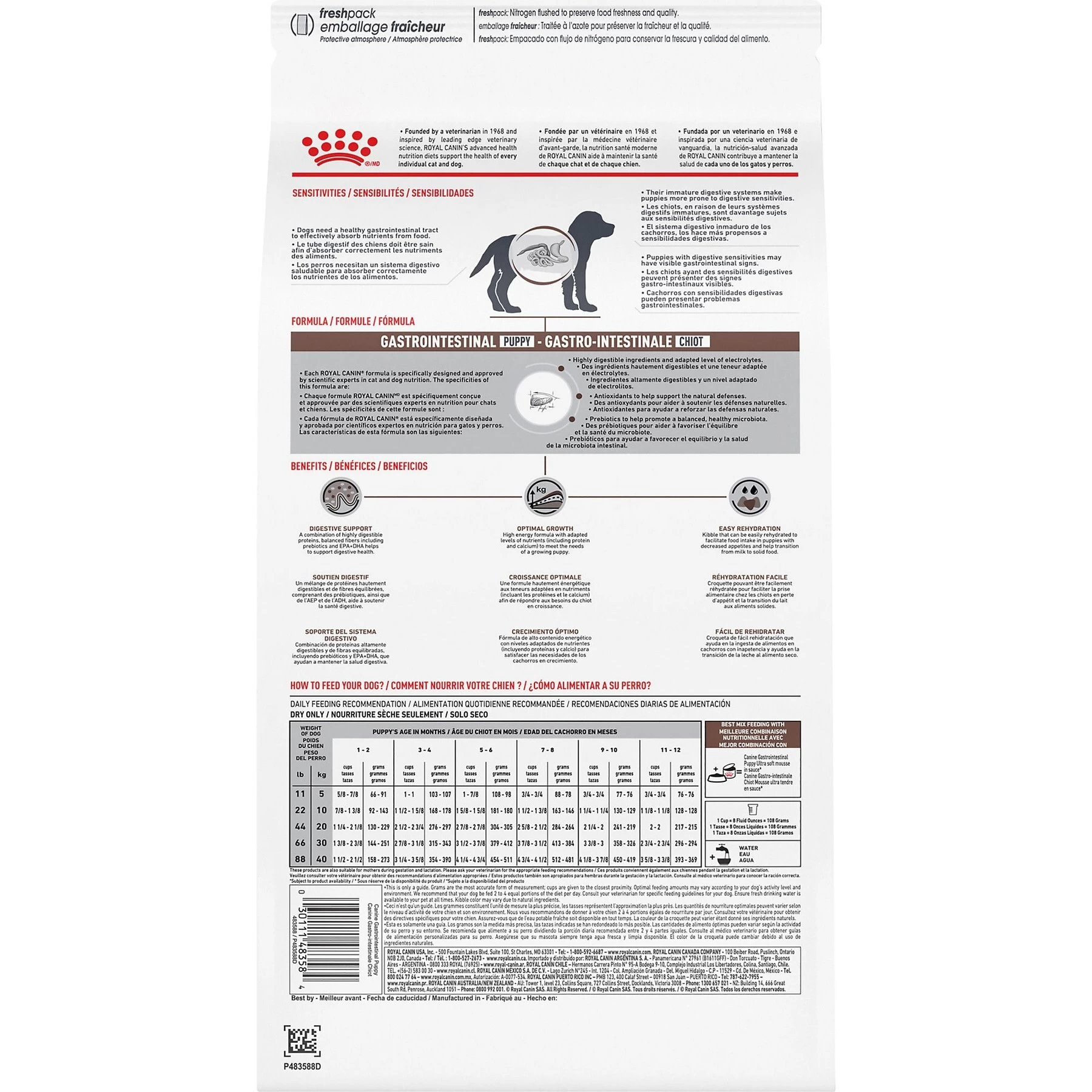 Royal Canin Veterinary Diet Puppy Gastrointestinal Dry Dog Food - Image 2