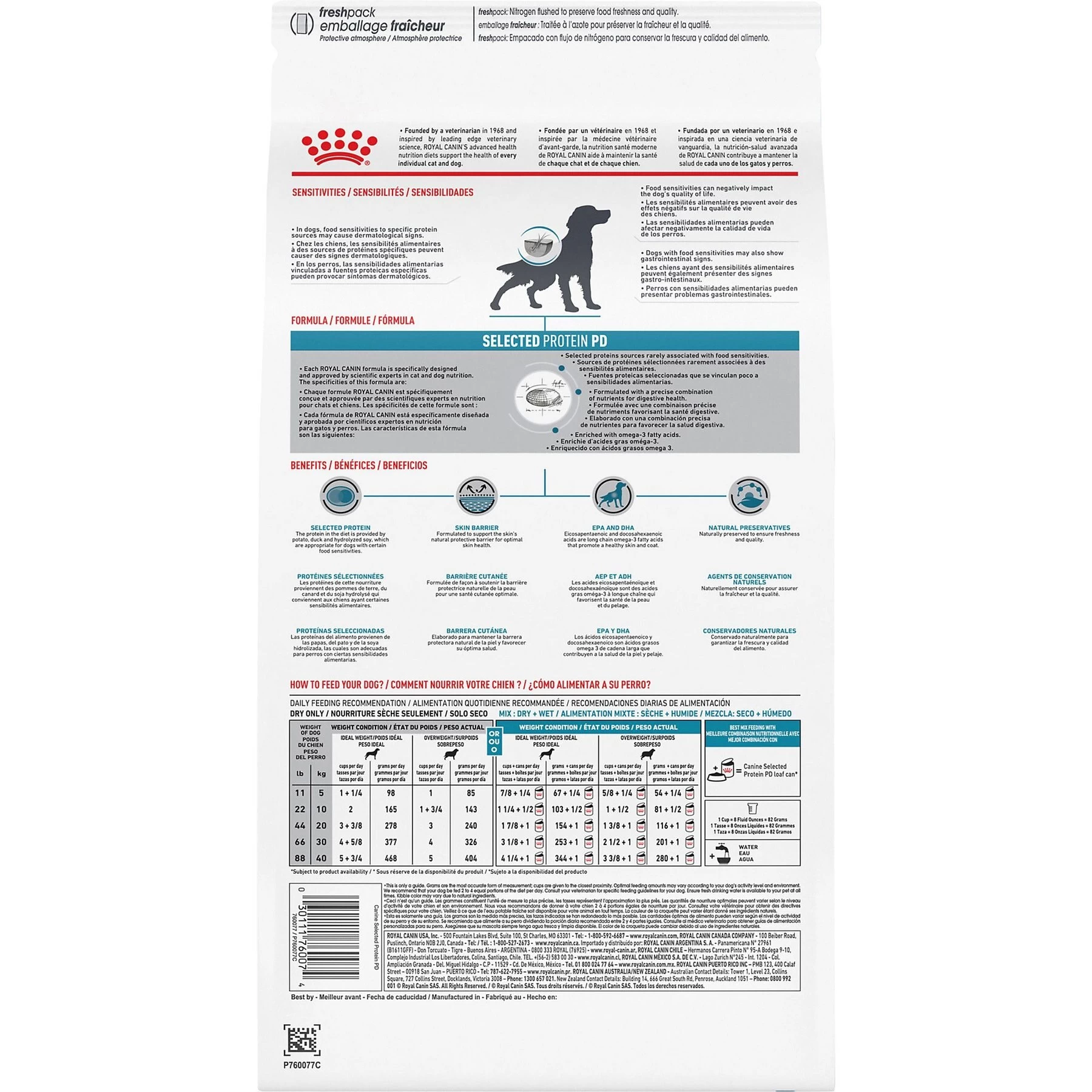Royal Canin Veterinary Diet Adult Selected Protein PD Dry Dog Food - Image 2