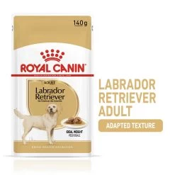 Royal Canin Adult Labrador Retriever In Gravy Wet Dog Food Pouches -10 X 140g By Royal Canin