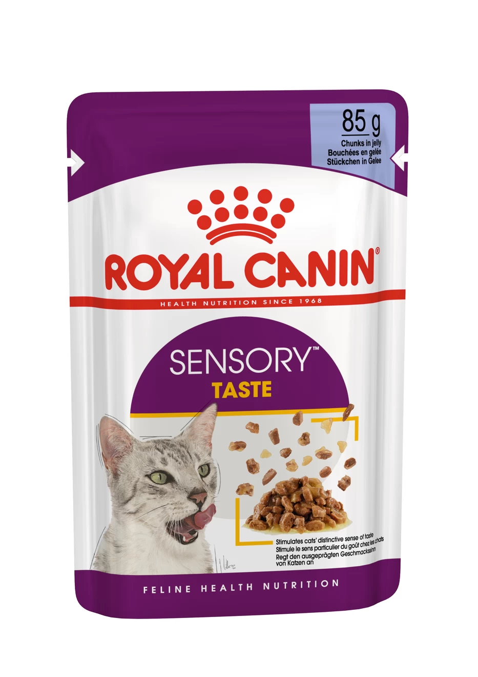 Royal Canin Adult Sensory Taste In Jelly Wet Cat Food Pouches - 12 X 85g By Royal Canin - Image 2