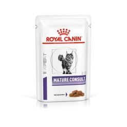 Royal Canin Veterinary Diet Feline Mature Consult Wet Cat Food Pouches - 48 X 85g By Royal Canin Veterinary Diet
