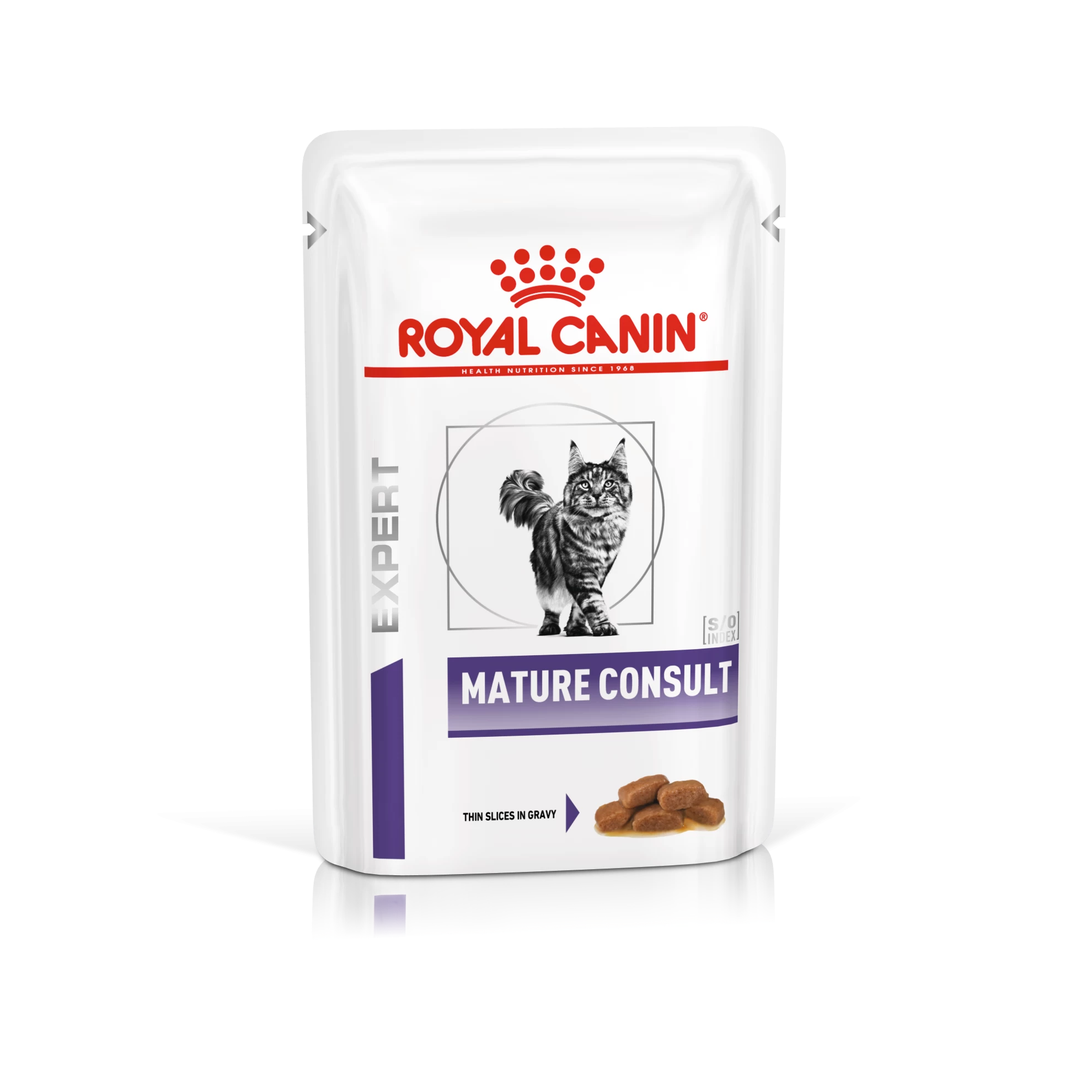 Royal Canin Veterinary Diet Feline Mature Consult Wet Cat Food Pouches - 48 X 85g By Royal Canin Veterinary Diet