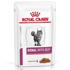 Royal Canin Veterinary Diet Feline Renal Beef Wet Cat Food - 48 X 85G By Royal Canin Veterinary Diet
