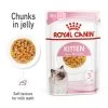 Royal Canin Feline Health Nutrition Wet Kitten Chunks In Jelly - 12 X 85g By Royal Canin