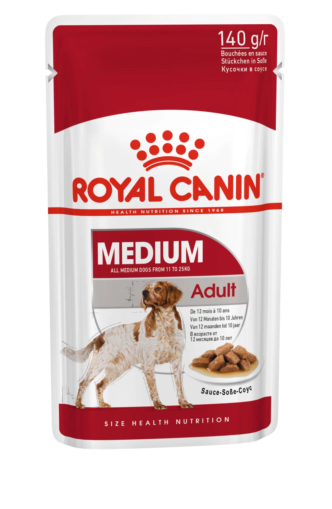 Royal Canin Medium Adult Wet Dog Food In Gravy - 10 X 140g By Royal Canin - Image 8