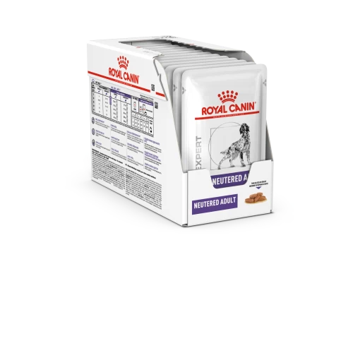 Royal Canin Veterinary Diets Neutered Wet Adult Dog Food In Gravy - Image 2