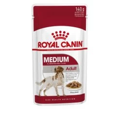 Royal Canin Medium Wet Adult Dog Food Pouches In Gravy