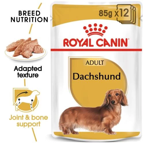 Royal Canin Dachshund Wet Adult Dog Food Pouches - Image 2