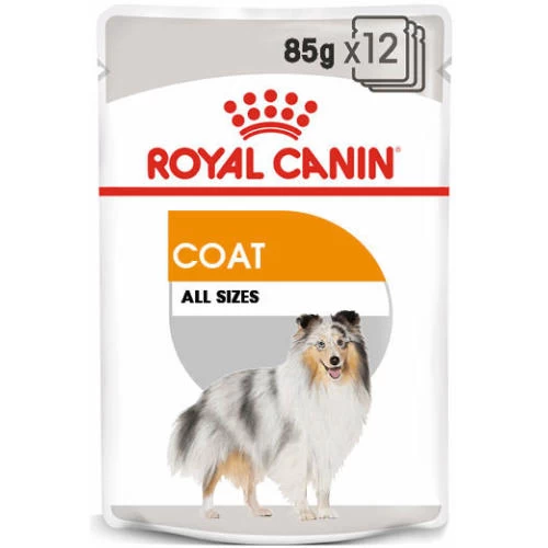 Royal Canin Coat Care Wet Adult Dog Food Pouches - Image 2