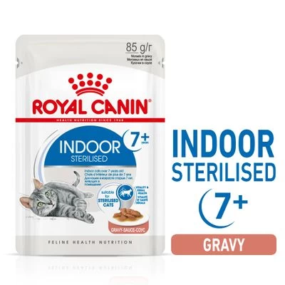 Royal Canin Indoor Sterilised 7+ In Gravy