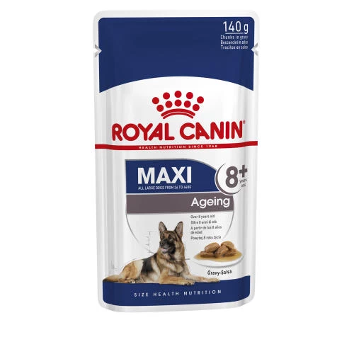 Royal Canin Maxi Ageing Senior Dog Food Pouches In Gravy