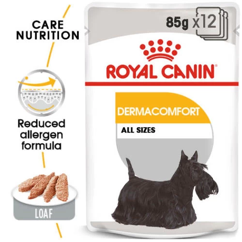 Royal Canin Dermacomfort Wet Adult Dog Food Pouches
