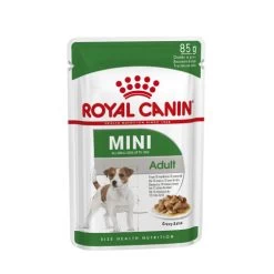 Royal Canin Mini Adult Wet Dog Food Pouches In Gravy